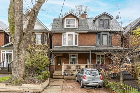 179 Marion St, House semidetached with 4 bedrooms, 4 bathrooms and 2 parking in Toronto ON | Card Image