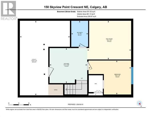 150 Skyview Point Crescent Ne, House detached with 4 bedrooms, 3 bathrooms and 4 parking in Calgary AB | Image 42