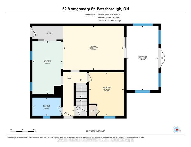 52 Montgomery St, House detached with 3 bedrooms, 1 bathrooms and 3 parking in Peterborough ON | Image 21
