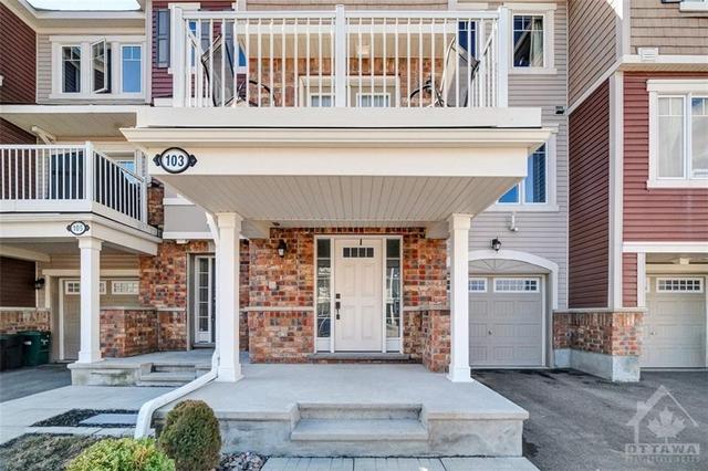 103 Helenium Lane, Townhouse with 2 bedrooms, 3 bathrooms and 3 parking in Ottawa ON | Image 2