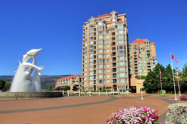 1202 - 1160 Sunset Drive, Condo with 2 bedrooms, 2 bathrooms and 1 parking in Kelowna BC | Card Image
