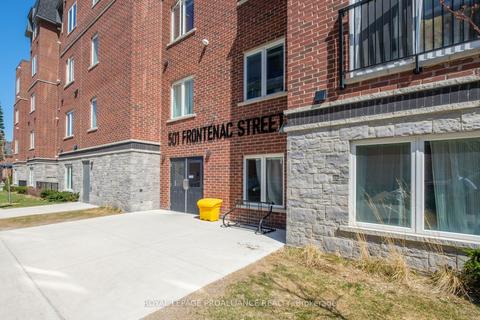 105 - 501 Frontenac St, Condo with 3 bedrooms, 1 bathrooms and 0 parking in Kingston ON | Card Image