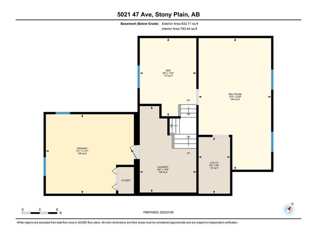 5021 47 Av, House detached with 3 bedrooms, 2 bathrooms and null parking in Stony Plain AB | Image 44