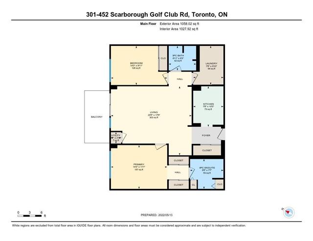 310 - 452 Scarborough Golf Clu Rd, Condo with 2 bedrooms, 2 bathrooms and 1 parking in Toronto ON | Image 28