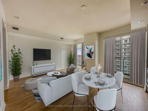 3703 - 117 Mcmahon Dr, Condo with 2 bedrooms, 2 bathrooms and 1 parking in Toronto ON | Card Image