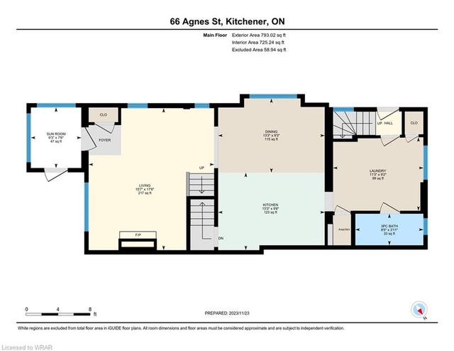 66 Agnes Street, House semidetached with 4 bedrooms, 2 bathrooms and 4 parking in Kitchener ON | Image 30
