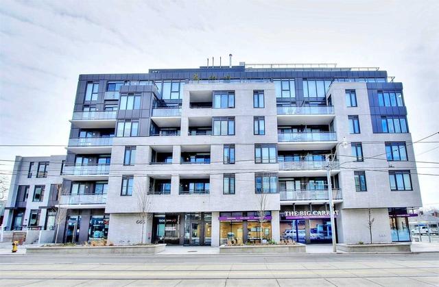 206 - 665 Kingston Rd, Condo with 2 bedrooms, 2 bathrooms and 0 parking in Toronto ON | Card Image