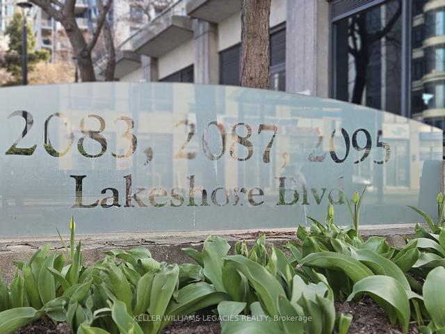 1001 - 2087 Lake Shore Blvd W, Condo with 2 bedrooms, 2 bathrooms and 1 parking in Toronto ON | Image 25