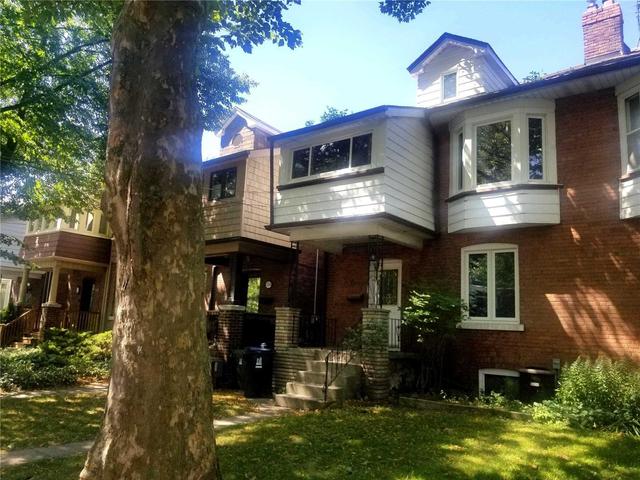 252 Strathmore Blvd, House semidetached with 3 bedrooms, 1 bathrooms and 0 parking in Toronto ON | Card Image