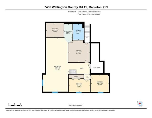 7456 Wellington 11 Rd, House detached with 2 bedrooms, 4 bathrooms and 8 parking in Mapleton ON | Image 33