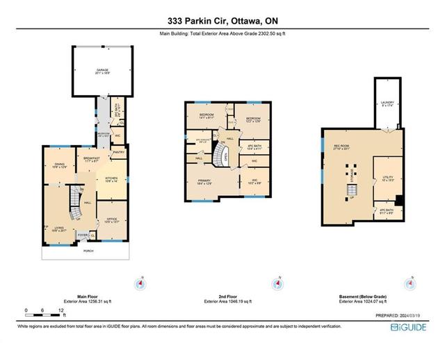 333 Parkin Circle, House detached with 3 bedrooms, 4 bathrooms and 4 parking in Ottawa ON | Image 30