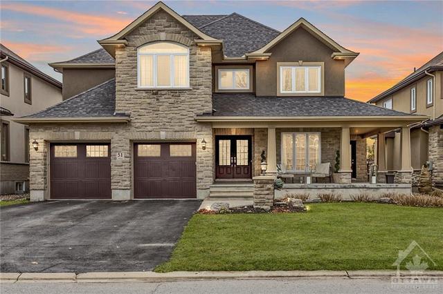 51 Bert G Argue Drive, House detached with 4 bedrooms, 4 bathrooms and 6 parking in Ottawa ON | Image 1