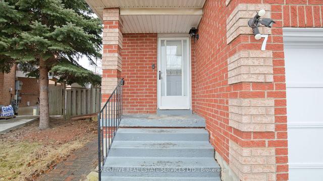 7 Piane Ave, House semidetached with 3 bedrooms, 3 bathrooms and 3 parking in Brampton ON | Image 34