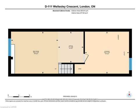 d - 111 Wellesley Cres, House attached with 2 bedrooms, 1 bathrooms and 1 parking in London ON | Card Image