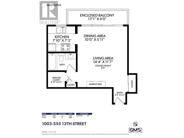 1003 - 555 13th Street, Condo with 0 bedrooms, 1 bathrooms and 1 parking in West Vancouver BC | Image 40