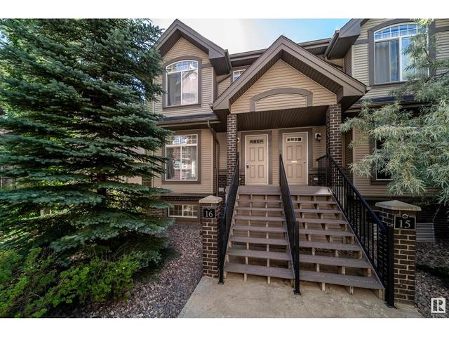 16 - 4755 Terwillegar Cm Nw, House attached with 2 bedrooms, 2 bathrooms and null parking in Edmonton AB | Card Image