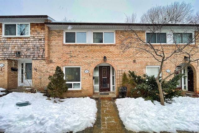 43 - 1 Wootten Way S, Townhouse with 3 bedrooms, 3 bathrooms and 1 parking in Markham ON | Image 1
