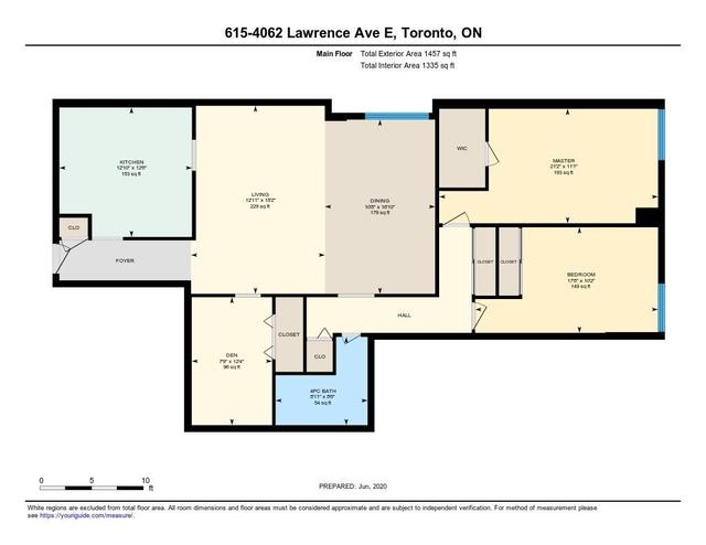 615 - 4062 Lawrence Ave, Condo with 2 bedrooms, 1 bathrooms and 1 parking in Toronto ON | Image 8