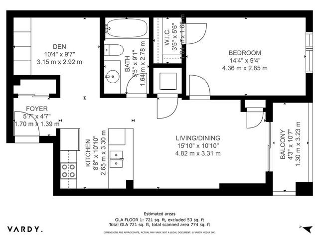 901 - 85 Robinson Street, Condo with 1 bedrooms, 1 bathrooms and null parking in Hamilton ON | Image 24