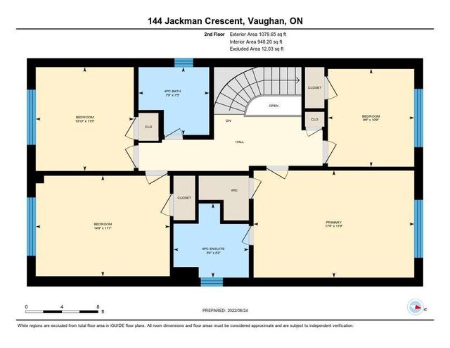 144 Jackman Cres, House detached with 4 bedrooms, 4 bathrooms and 4 parking in Vaughan ON | Image 22