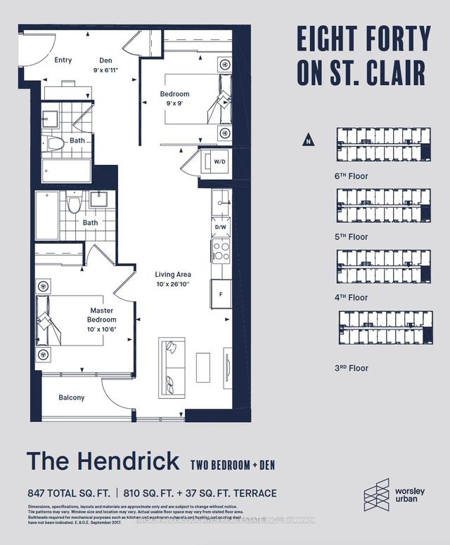 408 - 840 St. Clair Ave W, Condo with 2 bedrooms, 2 bathrooms and 1 parking in Toronto ON | Image 20