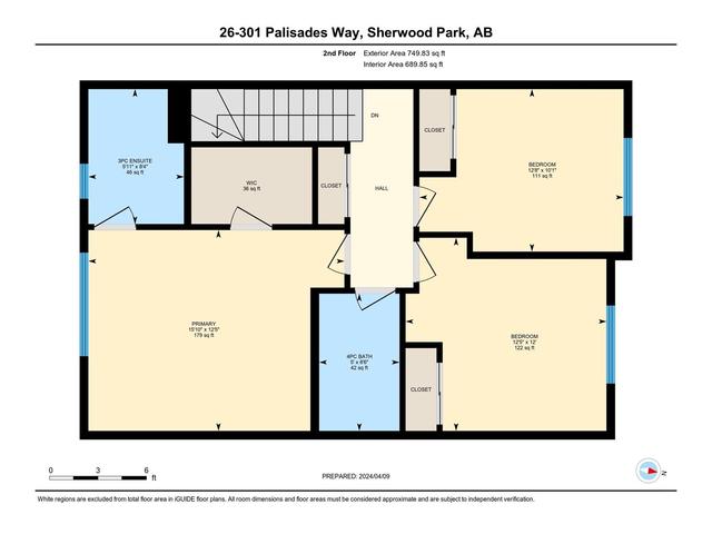 26 - 301 Palisades Wy, House attached with 3 bedrooms, 2 bathrooms and null parking in Edmonton AB | Image 32