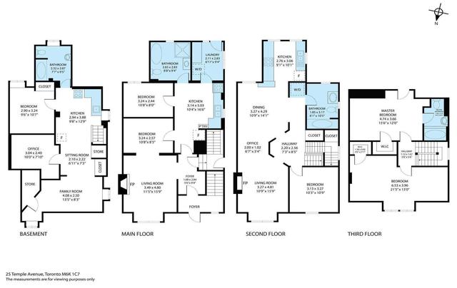 25 Temple Ave, House detached with 5 bedrooms, 4 bathrooms and 3 parking in Toronto ON | Image 26