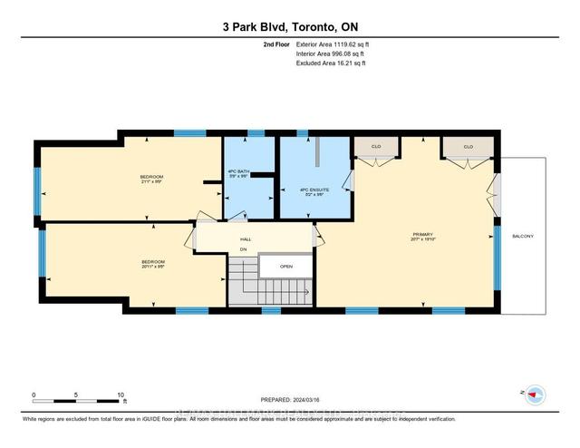 3 Park Blvd, House detached with 3 bedrooms, 4 bathrooms and 5 parking in Toronto ON | Image 33