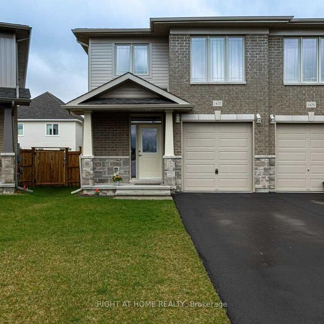 1427 Monarch Dr, House semidetached with 3 bedrooms, 3 bathrooms and 3 parking in Kingston ON | Image 1