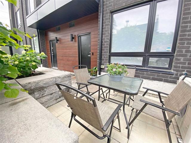 103 - 1100 Briar Hill Ave, Townhouse with 2 bedrooms, 2 bathrooms and 1 parking in Toronto ON | Image 8