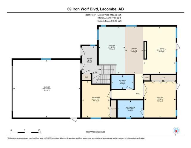 69 Iron Wolf Boulevard, House detached with 4 bedrooms, 3 bathrooms and 4 parking in Lacombe AB | Image 39