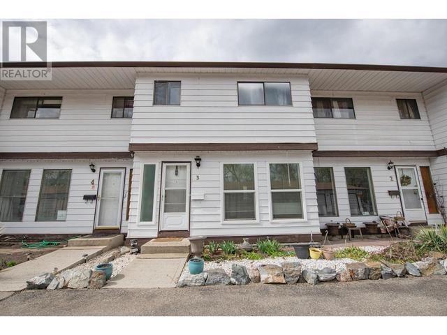 4990 - 25 Avenue Unit# 3, House attached with 2 bedrooms, 1 bathrooms and 2 parking in Vernon BC | Image 1