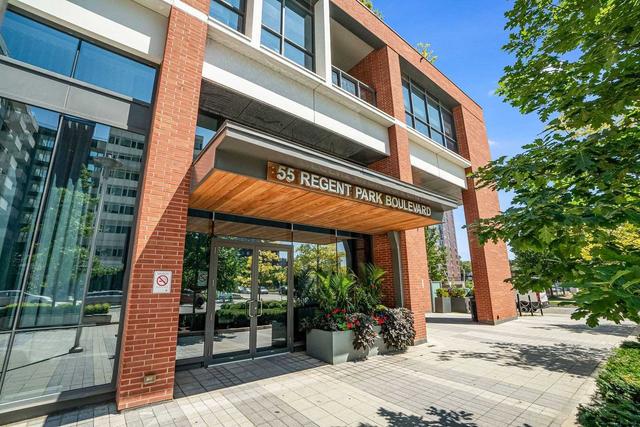 2908 - 55 Regent Park Blvd, Condo with 2 bedrooms, 2 bathrooms and 1 parking in Toronto ON | Image 1