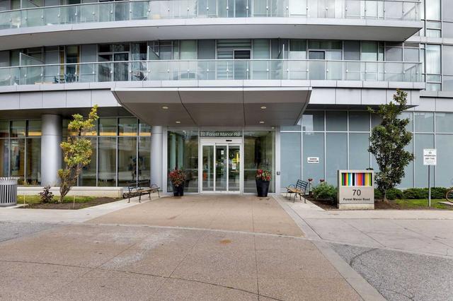 1607 - 70 Forest Manor Rd, Condo with 1 bedrooms, 1 bathrooms and 1 parking in Toronto ON | Image 1