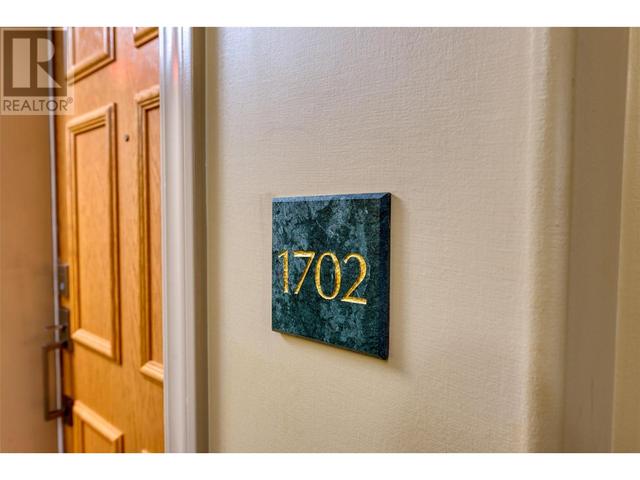 1702 - 1160 Sunset Drive, Condo with 2 bedrooms, 2 bathrooms and 2 parking in Kelowna BC | Image 78