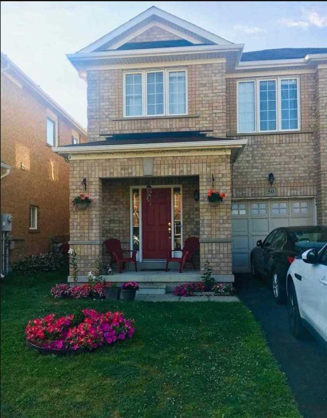 50 Hollingsworth Circ, House semidetached with 4 bedrooms, 3 bathrooms and 2 parking in Brampton ON | Image 1