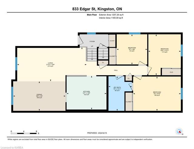 833 Edgar Street, House semidetached with 3 bedrooms, 2 bathrooms and 6 parking in Kingston ON | Image 33