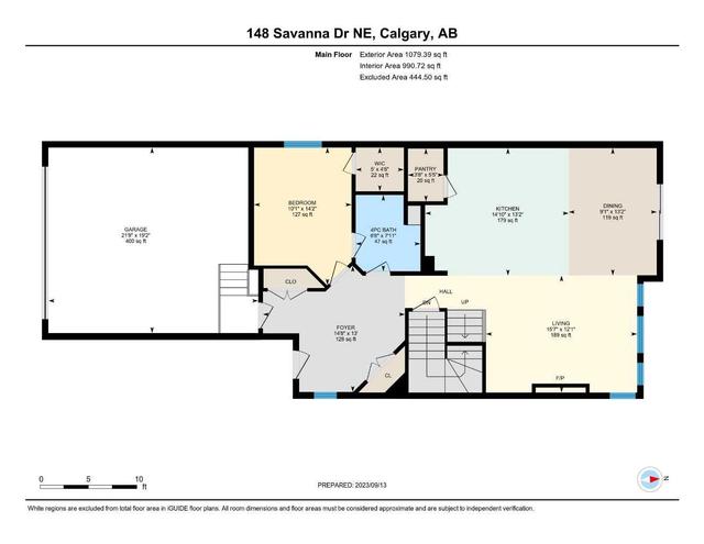 148 Savanna Drive Ne, House detached with 4 bedrooms, 3 bathrooms and 4 parking in Calgary AB | Image 28