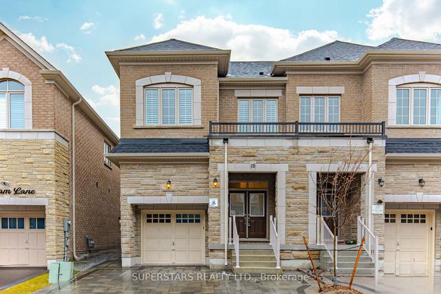 15 Liam Lane, House semidetached with 4 bedrooms, 4 bathrooms and 2 parking in Markham ON | Image 1