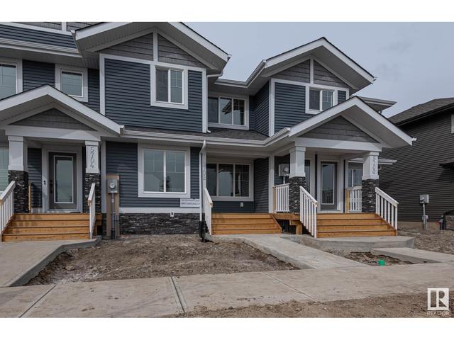 5702 Juchli Av Nw, House attached with 3 bedrooms, 3 bathrooms and null parking in Edmonton AB | Card Image