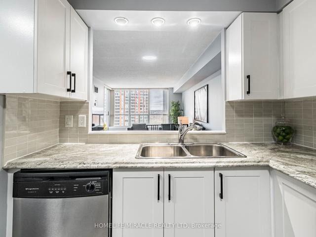 1206 - 410 Mclevin Ave, Condo with 2 bedrooms, 2 bathrooms and 1 parking in Toronto ON | Image 2