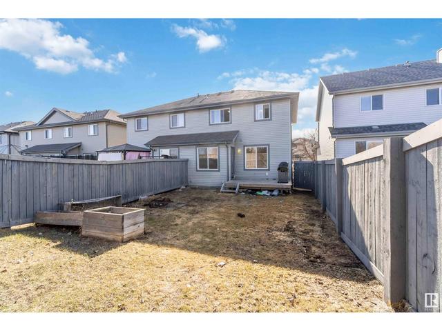 48 Calvert Wd, House semidetached with 3 bedrooms, 3 bathrooms and null parking in Fort Saskatchewan AB | Image 24