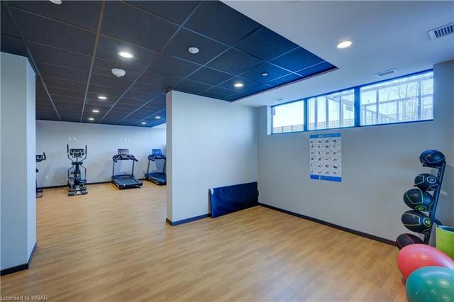 Nice bright gym and stretch area. | Image 28