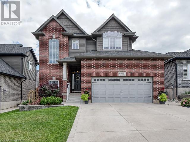 416 Alan Crescent, House detached with 4 bedrooms, 3 bathrooms and 6 parking in Woodstock ON | Card Image