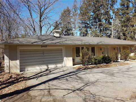 2417 Mississauga Rd, House detached with 4 bedrooms, 2 bathrooms and 16 parking in Mississauga ON | Card Image