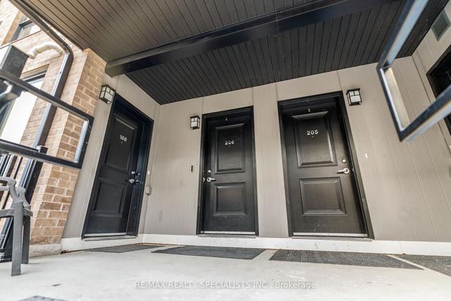 206 - 1210 Main St E, Townhouse with 2 bedrooms, 3 bathrooms and 1 parking in Milton ON | Image 12