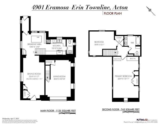 4901 Eramosa Erintownline Tr, House detached with 2 bedrooms, 2 bathrooms and 6 parking in Erin ON | Image 35