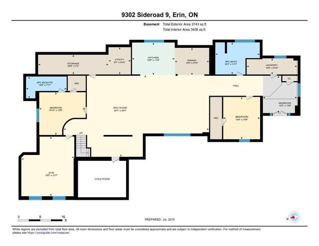 9302 9 Sdrd, House detached with 3 bedrooms, 6 bathrooms and 23 parking in Erin ON | Image 25