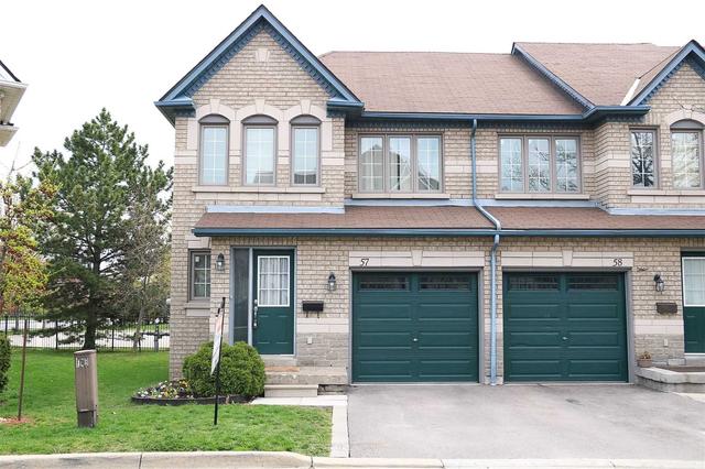 57 - 455 Apache Crt, Townhouse with 3 bedrooms, 3 bathrooms and 2 parking in Mississauga ON | Image 1