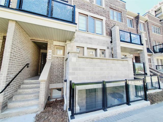279 - 60 Parrotta Dr, Townhouse with 2 bedrooms, 2 bathrooms and 1 parking in Toronto ON | Image 1